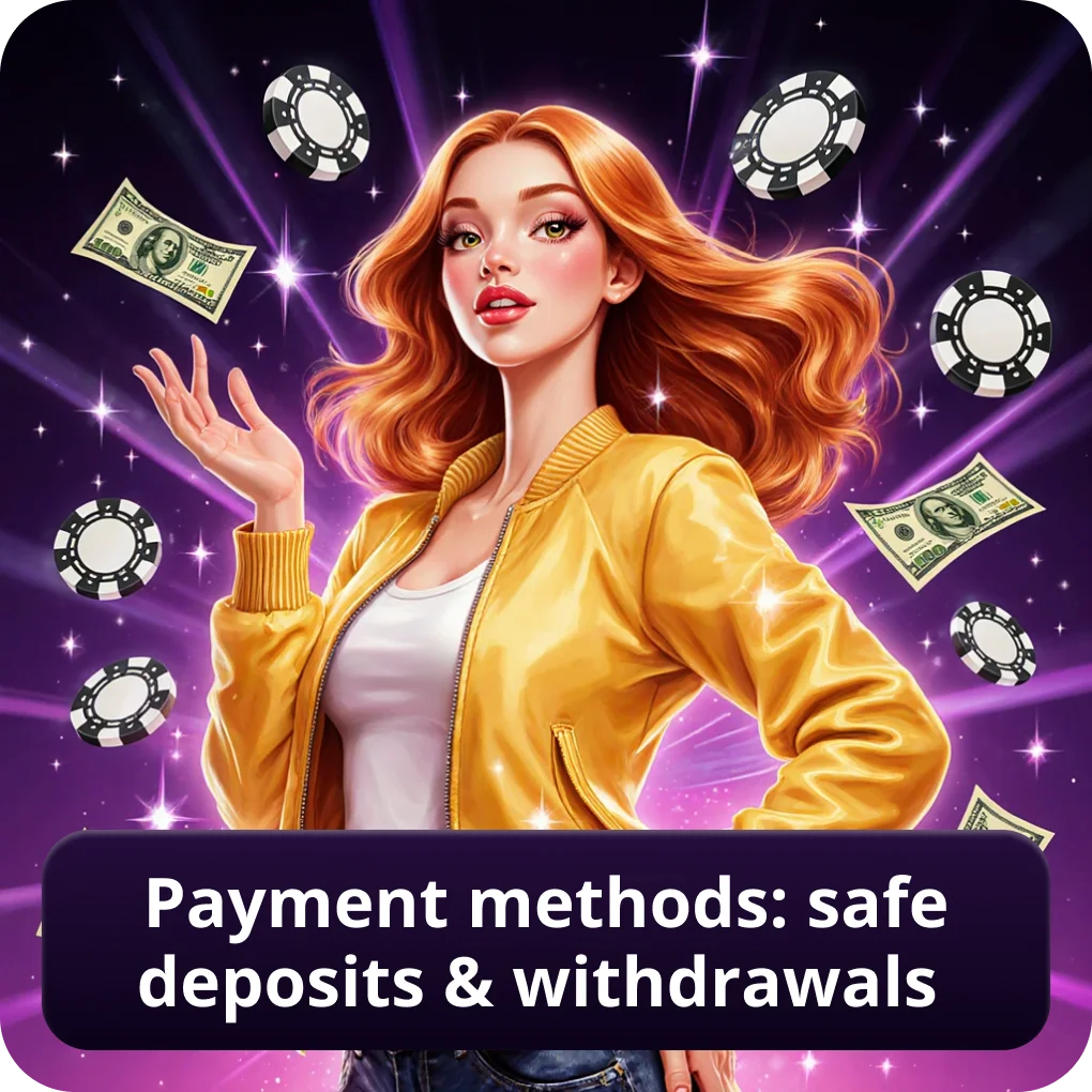 Payment Methods: Safe Deposits &amp; Withdrawals